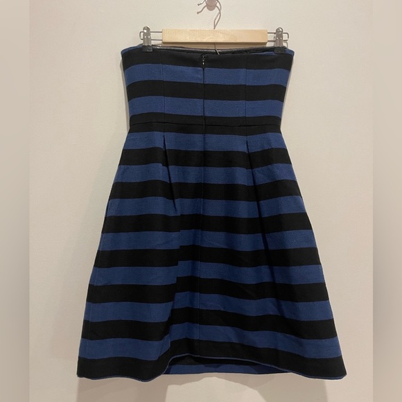 Trina Turk Cissily Navy Blue and Black Striped Dress size 2 - Picture 6 of 13